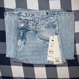 No Boundaries Light Blue Flare & Wide Leg Jeans